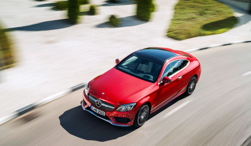 Illustration for article titled The 2017 Mercedes C-Class Coupe Is Long As Hell